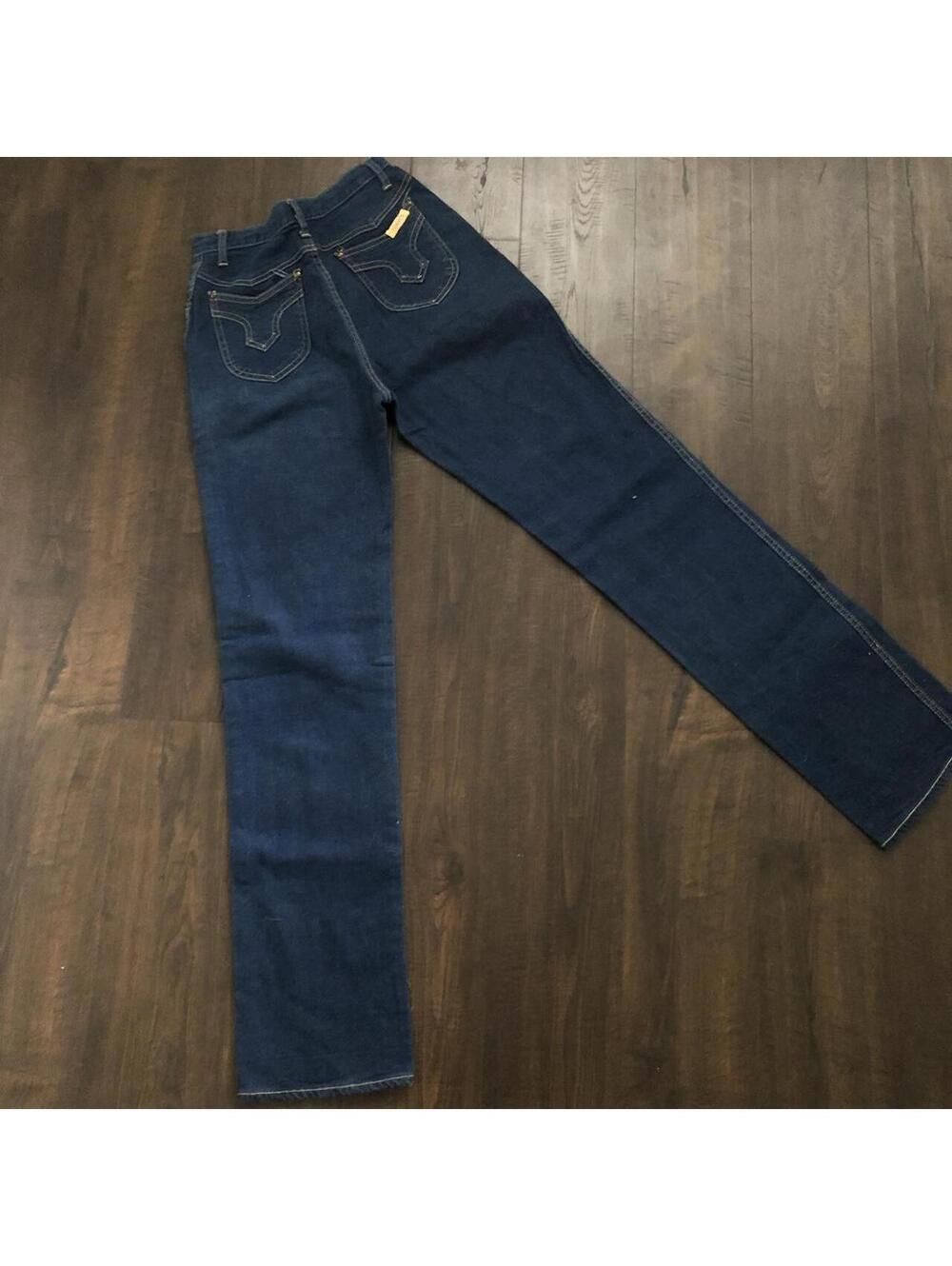 Vintage 80s 90s Hi Rise Jeans Tommys Sz7/8 W24 L33 Cotton USA - Picture 4 of 4